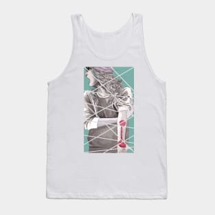 Bleeding woman Tank Top